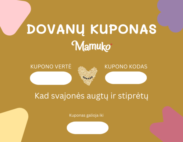 DOVANŲ KUPONAS